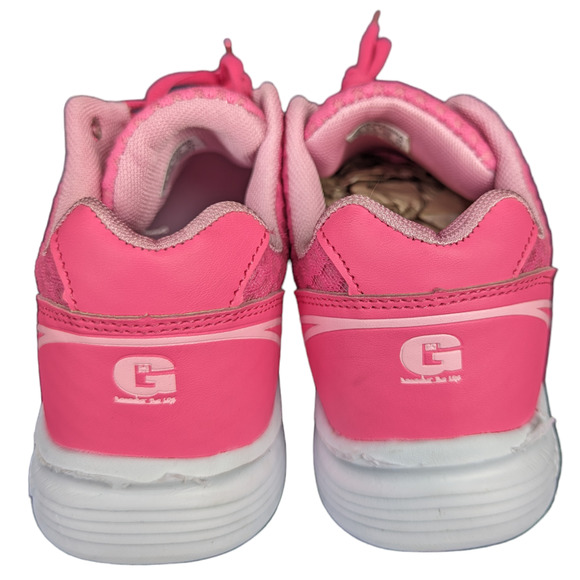 New USPS Women's sz 7.5 Pink Athletic Shoe Breast Cancer Awareness - Picture 3 of 7
